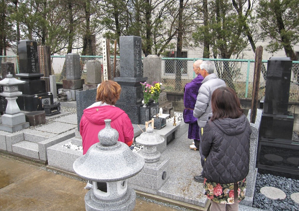 開眼法要・納骨式